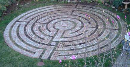 The true Santa Rosa Labyrinth © Lea Goode-Harris
